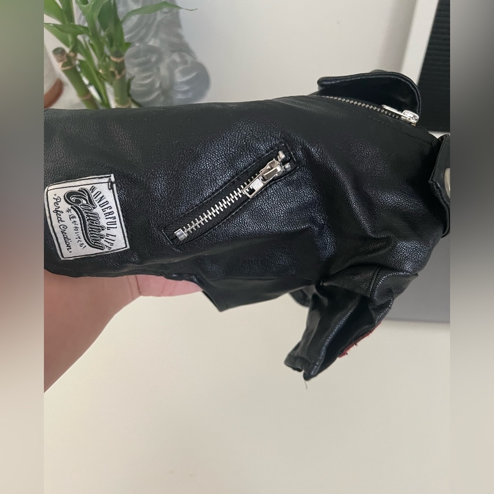 Touch dog professional super 1974 leather-like jacket moto style